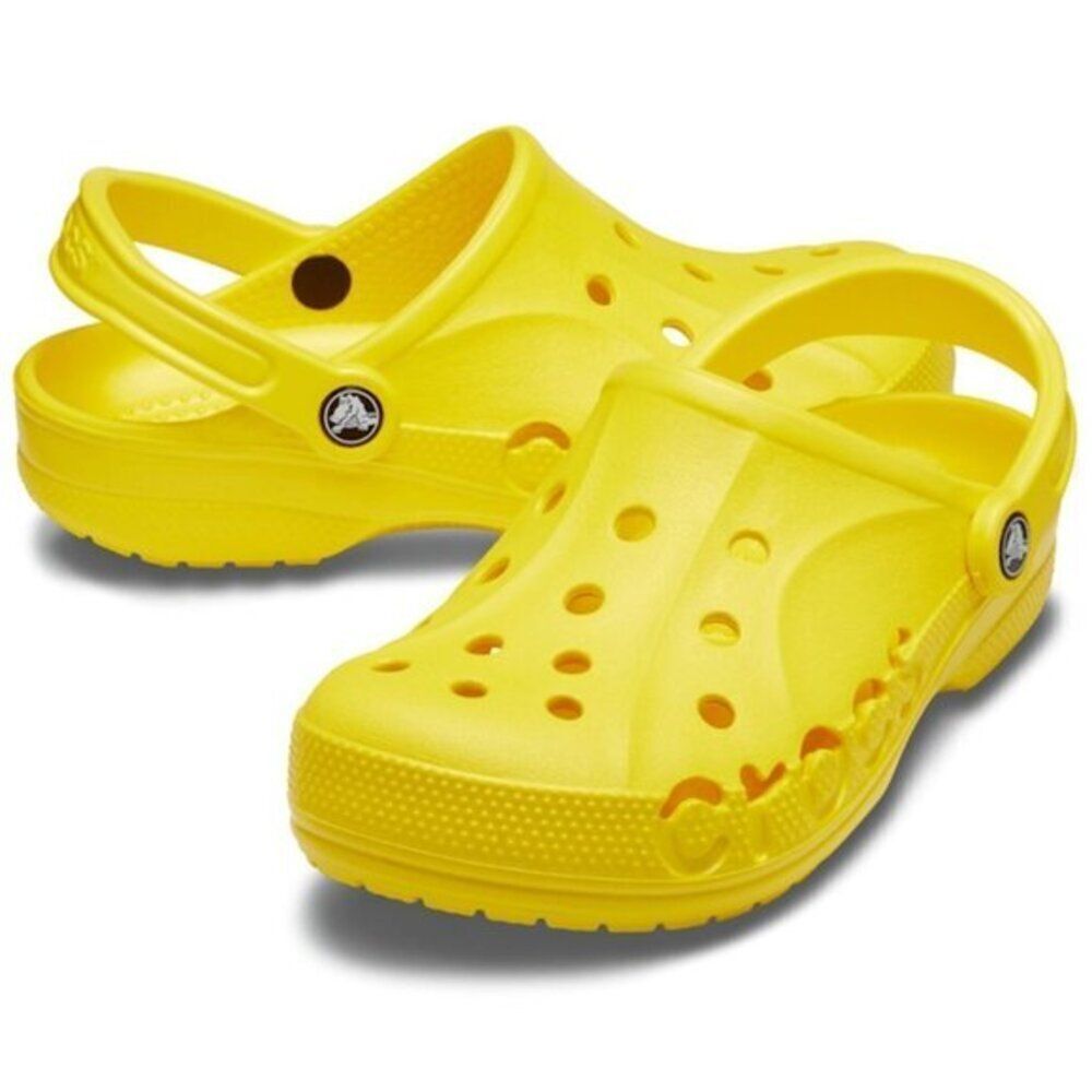 Crocs Women's Baya Clog Lightweight Beach Yellow Size 8